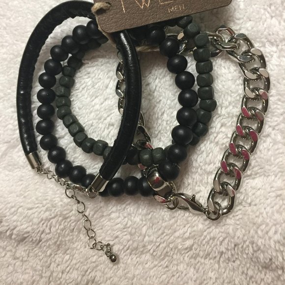 Twelve Brand Set of Four of Men's Bracelets - Picture 16 of 16